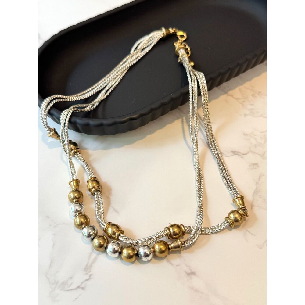 Vintage Chicos Mixed Metal Necklace